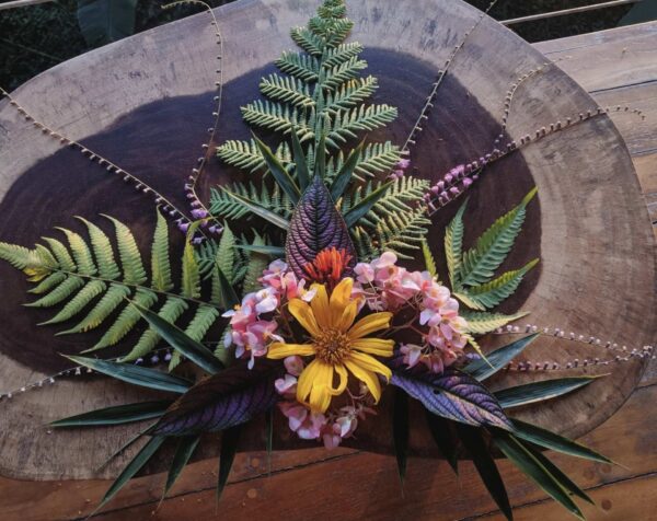 Flower on the altar